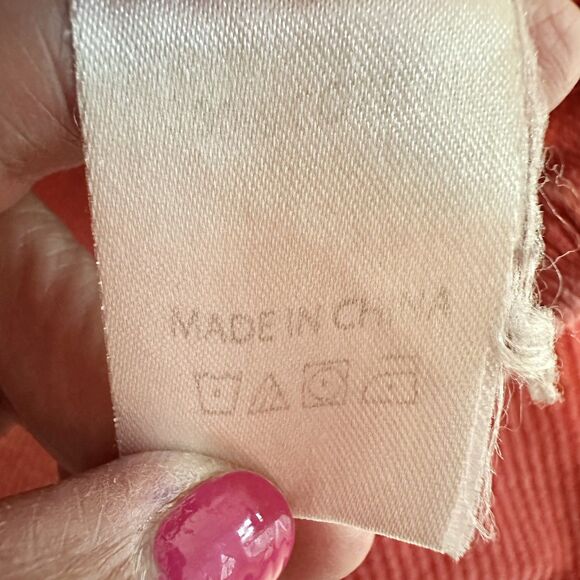 Chicka-d Ribbed Corded Crop Top Boxy‎ Pullover Red Oklahoma  Size S - Picture 12 of 14